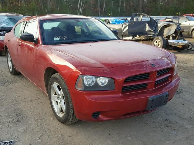 2B3KA43G08H278847 - 2008 DODGE CHARGER RED photo 1