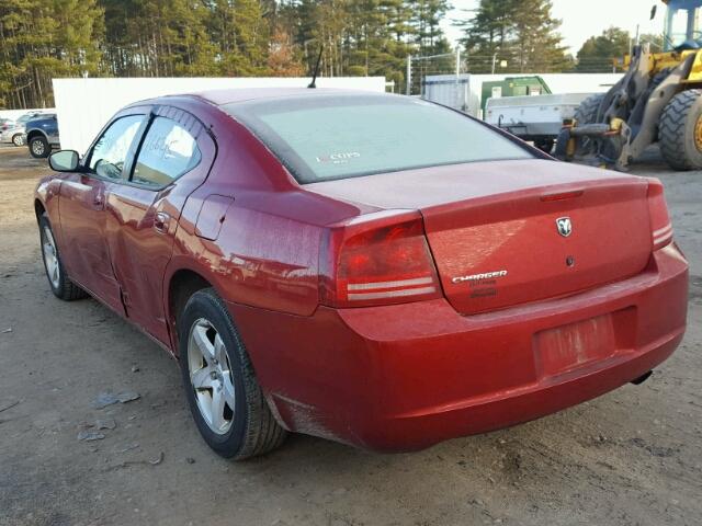 2B3KA43G08H278847 - 2008 DODGE CHARGER RED photo 3