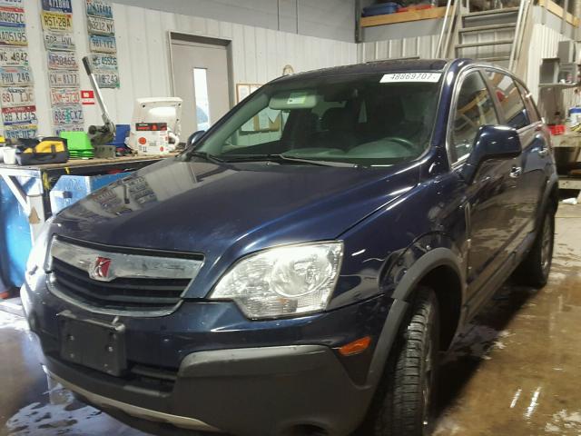 3GSCL33P98S684764 - 2008 SATURN VUE XE BLUE photo 2