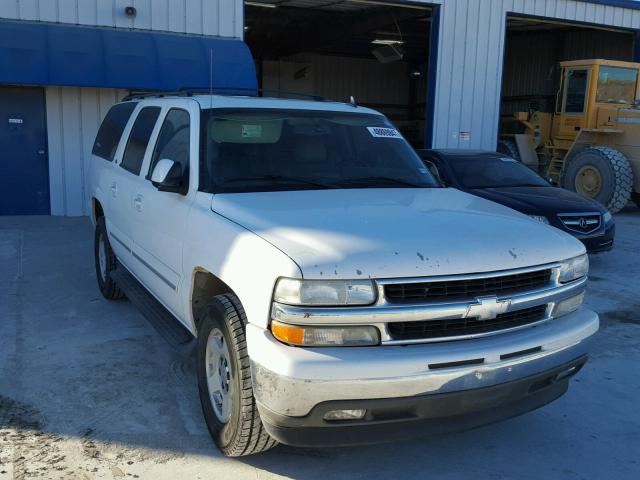 3GNEC16Z56G101801 - 2006 CHEVROLET SUBURBAN C WHITE photo 1