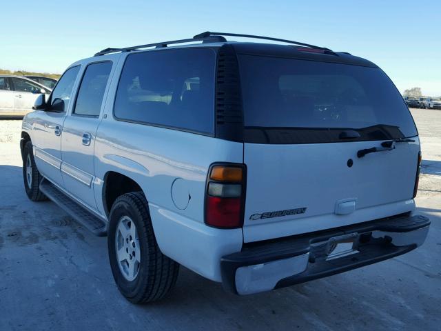 3GNEC16Z56G101801 - 2006 CHEVROLET SUBURBAN C WHITE photo 3