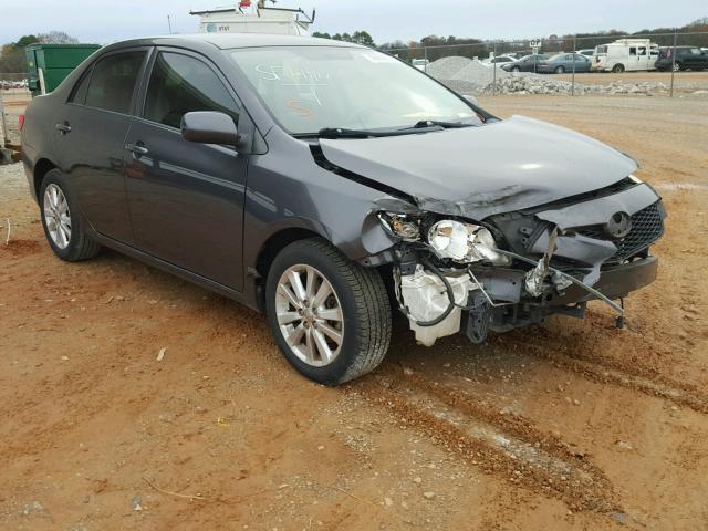 JTDBL40E999076750 - 2009 TOYOTA COROLLA BA GRAY photo 1