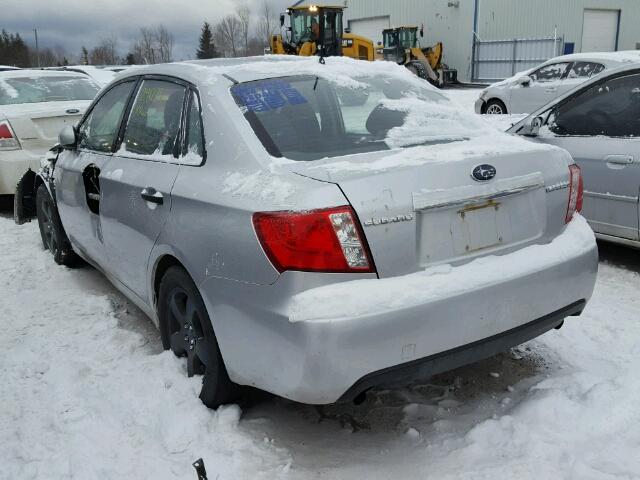 JF1GE61678G514457 - 2008 SUBARU IMPREZA 2. SILVER photo 3