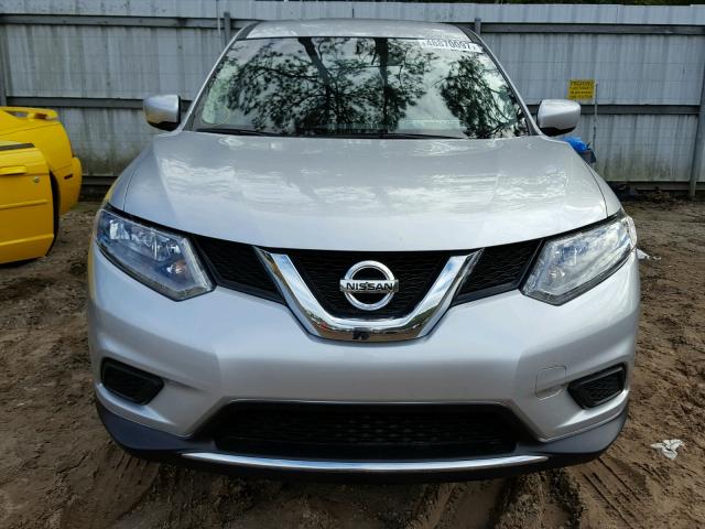 JN8AT2MT5GW016430 - 2016 NISSAN ROGUE S SILVER photo 9