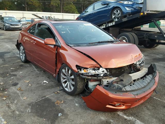 2HGFG21559H700540 - 2009 HONDA CIVIC SI ORANGE photo 1