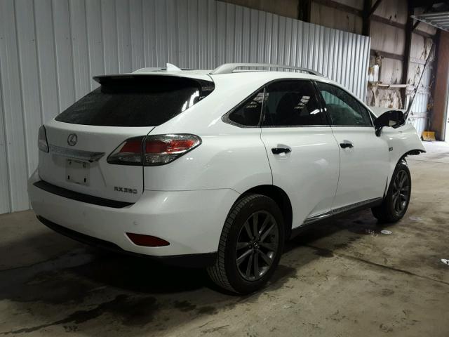 2T2BK1BA8FC299813 - 2015 LEXUS RX 350 WHITE photo 4