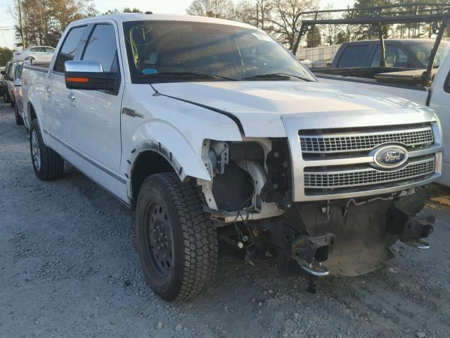 1FTFW1EV4AFC59933 - 2010 FORD F150 SUPER WHITE photo 1