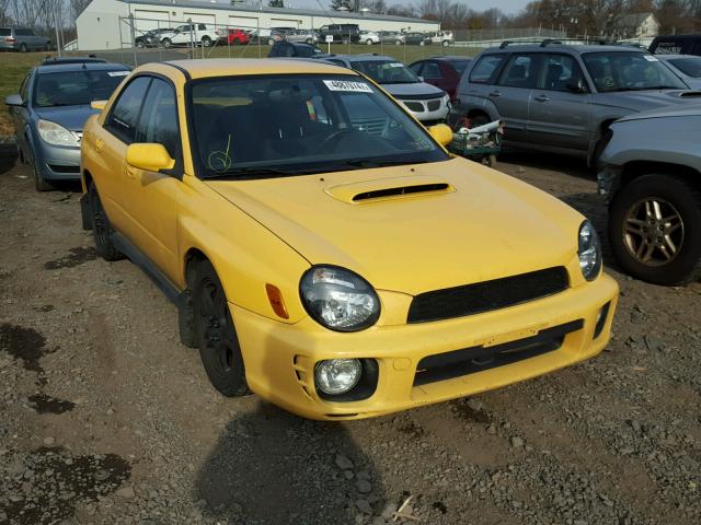 JF1GD296X3G503462 - 2003 SUBARU IMPREZA WR YELLOW photo 1