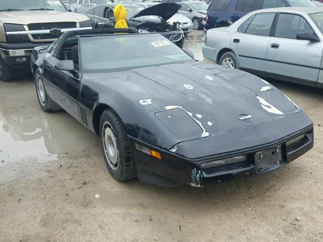 1G1AY0781E5144457 - 1984 CHEVROLET CORVETTE BLACK photo 1