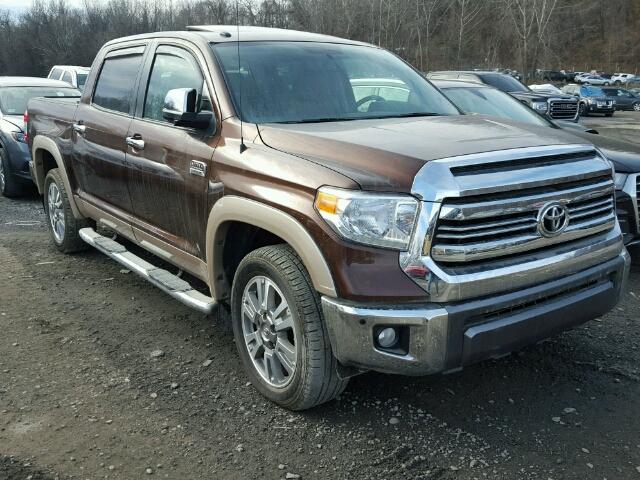 5TFGW5F17GX194196 - 2016 TOYOTA TUNDRA CRE BROWN photo 1