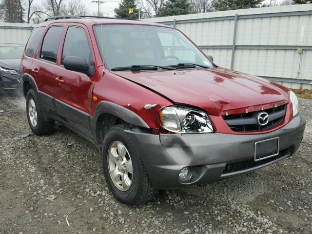 4F2CZ96183KM33016 - 2003 MAZDA TRIBUTE ES BURGUNDY photo 1