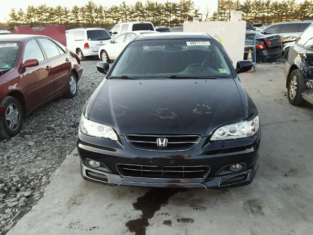 1HGCG31722A036728 - 2002 HONDA ACCORD EX BLACK photo 10