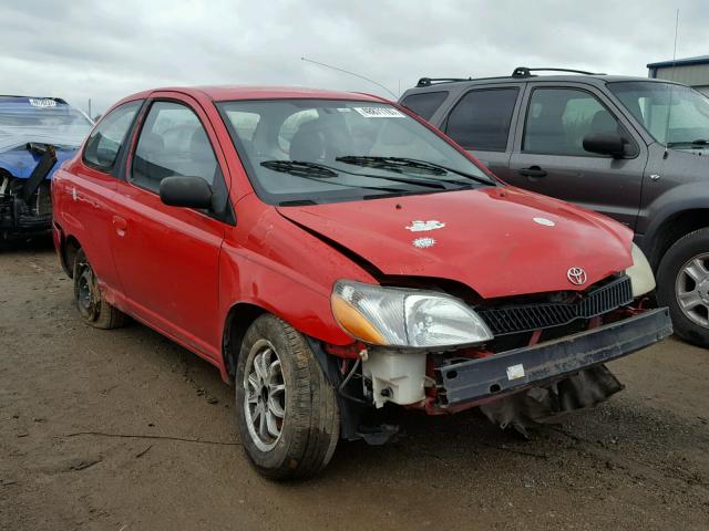 JTDAT123720230355 - 2002 TOYOTA ECHO RED photo 1