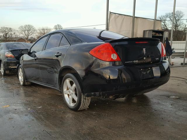 1G2ZG57N384139923 - 2008 PONTIAC G6 BASE BLACK photo 3