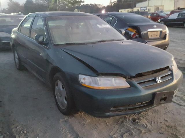 1HGCG16522A076691 - 2002 HONDA ACCORD EX GREEN photo 1