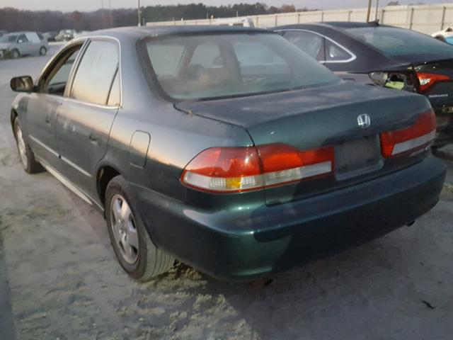 1HGCG16522A076691 - 2002 HONDA ACCORD EX GREEN photo 3