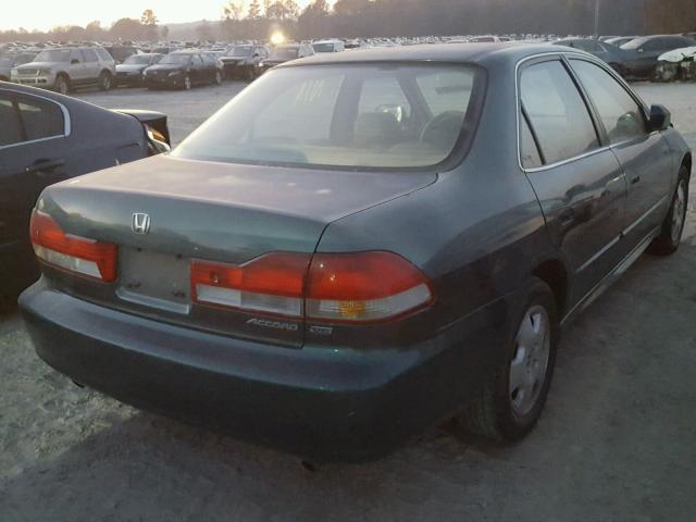 1HGCG16522A076691 - 2002 HONDA ACCORD EX GREEN photo 4