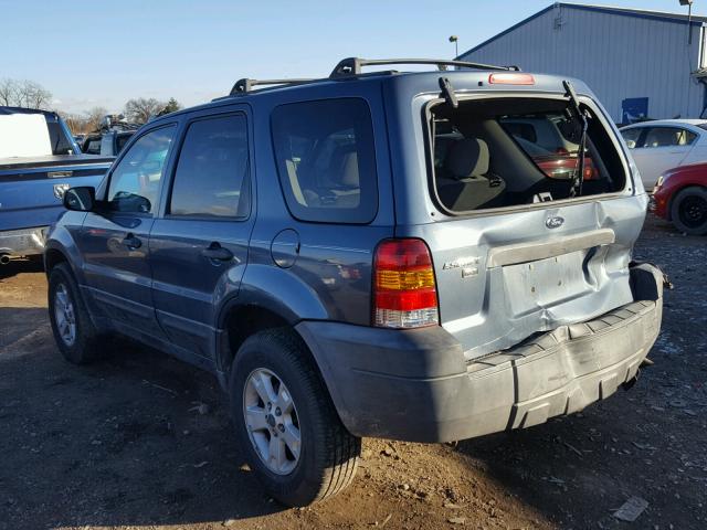 1FMYU931X5KA43929 - 2005 FORD ESCAPE XLT BLUE photo 3