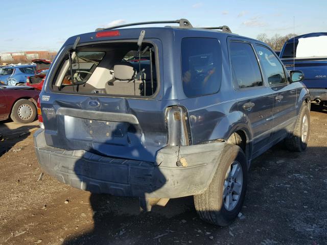 1FMYU931X5KA43929 - 2005 FORD ESCAPE XLT BLUE photo 4