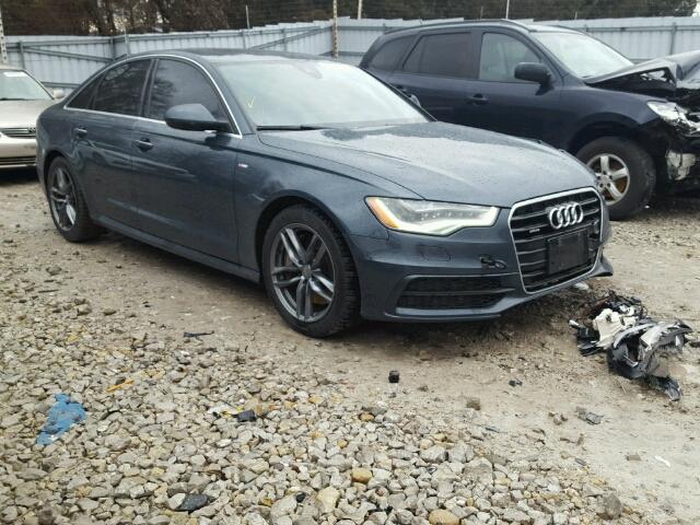 WAUJGCFC3CN120205 - 2012 AUDI A6 PRESTIG BLUE photo 1