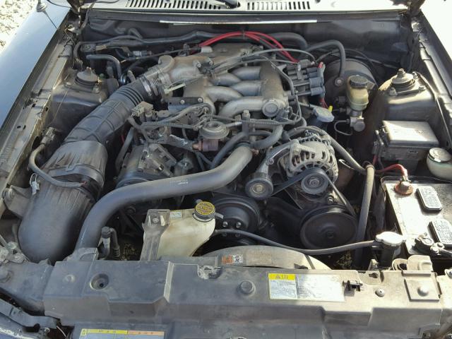 1FAFP40481F264703 - 2001 FORD MUSTANG BLACK photo 7