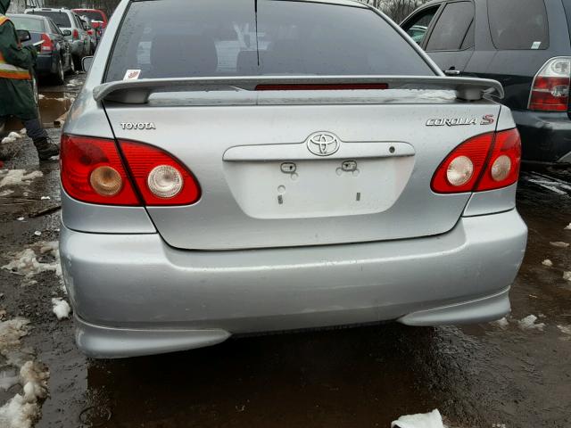 2T1BR32E95C427845 - 2005 TOYOTA COROLLA CE SILVER photo 10