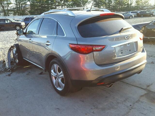 JN8AS1MW6BM141593 - 2011 INFINITI FX35 SILVER photo 3