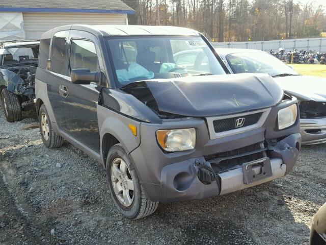 5J6YH285X3L006702 - 2003 HONDA ELEMENT EX BLACK photo 1