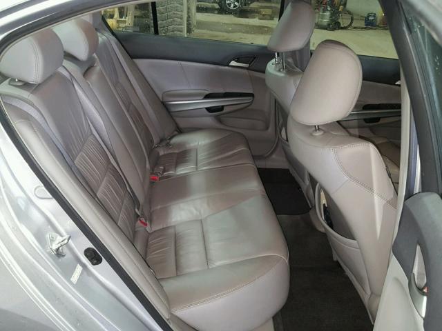 1HGCP36819A001108 - 2009 HONDA ACCORD EXL SILVER photo 6