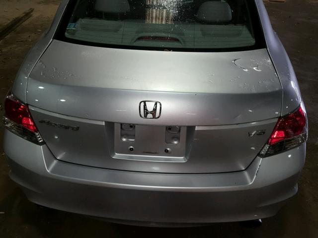 1HGCP36819A001108 - 2009 HONDA ACCORD EXL SILVER photo 9