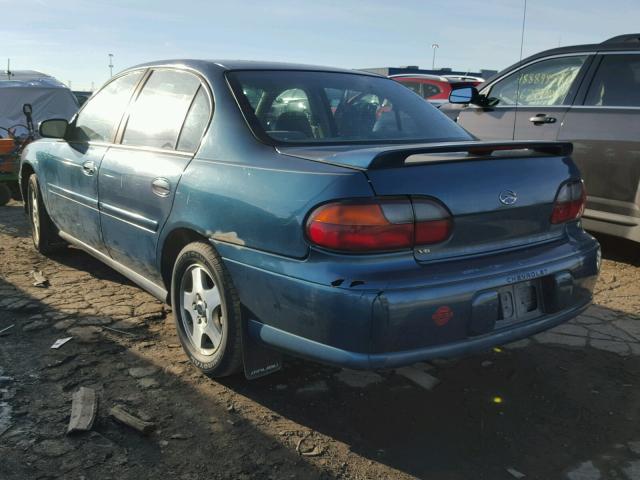 1G1ND52J42M610615 - 2002 CHEVROLET MALIBU GREEN photo 3