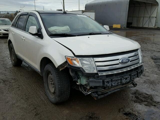 2FMDK4KC7ABB48698 - 2010 FORD EDGE LIMIT WHITE photo 1