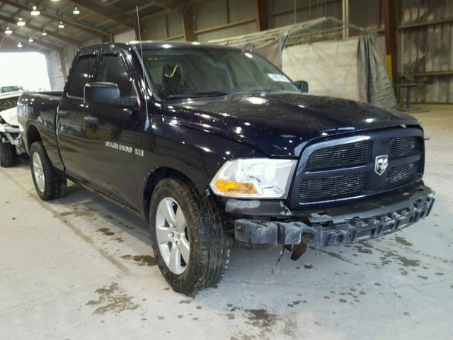 1C6RD6FT1CS323392 - 2012 DODGE RAM 1500 S BLUE photo 1