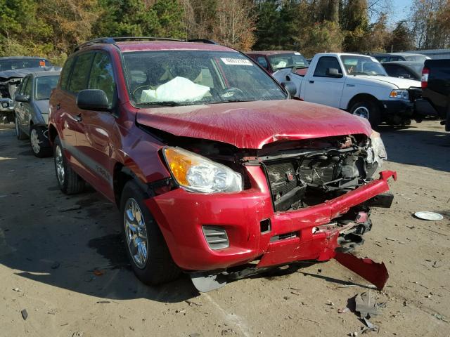 2T3ZF4DV7AW018365 - 2010 TOYOTA RAV4 RED photo 1