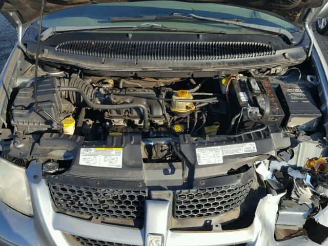 1D4GP45303B158709 - 2003 DODGE CARAVAN SP BLUE photo 7