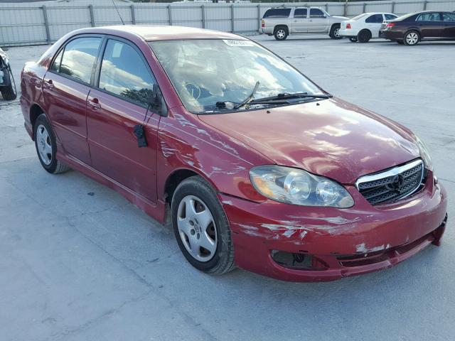 1NXBR32E46Z657387 - 2006 TOYOTA COROLLA CE RED photo 1