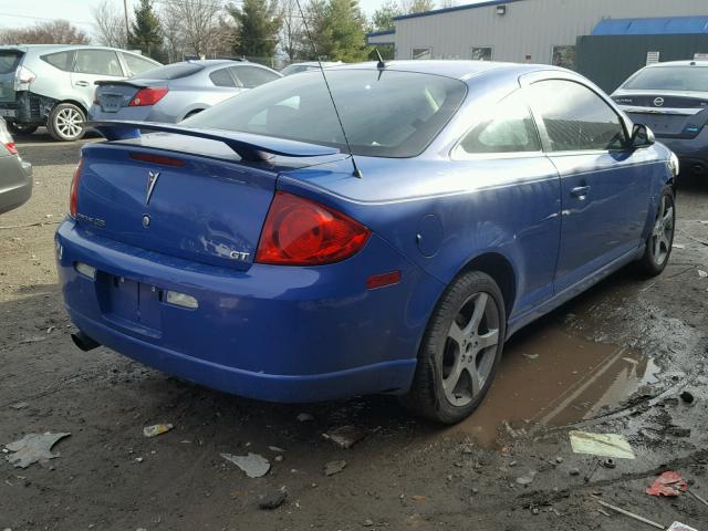 1G2AN18B487132655 - 2008 PONTIAC G5 GT BLUE photo 4