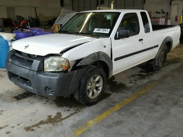 1N6DD26S72C316973 - 2002 NISSAN FRONTIER K WHITE photo 2