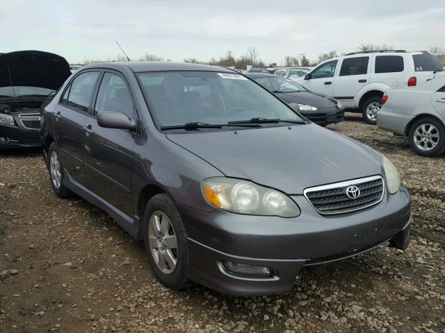 2T1BR32E75C465865 - 2005 TOYOTA COROLLA CE GRAY photo 1