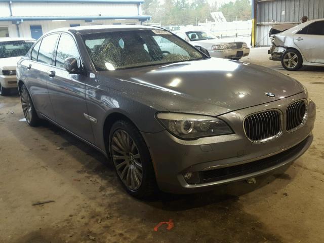 WBAKA8C53ACY35759 - 2010 BMW 750 I GRAY photo 1