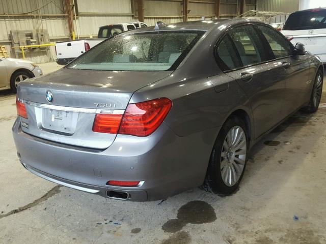 WBAKA8C53ACY35759 - 2010 BMW 750 I GRAY photo 4