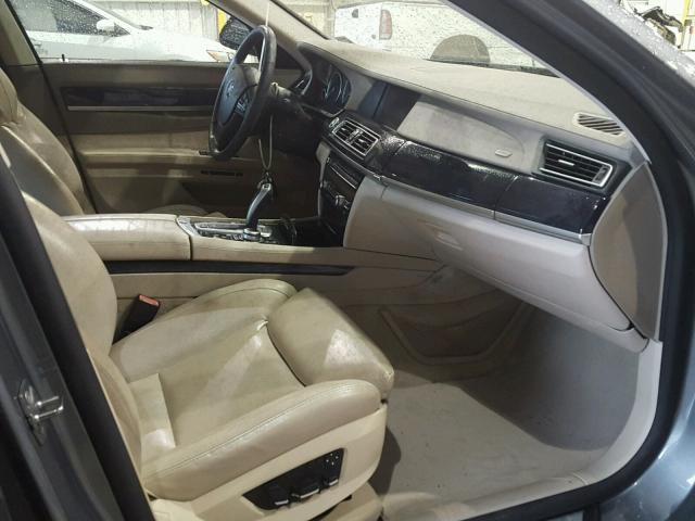 WBAKA8C53ACY35759 - 2010 BMW 750 I GRAY photo 5