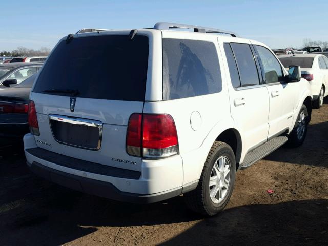 5LMEU88H64ZJ41040 - 2004 LINCOLN AVIATOR 白色 照片 4