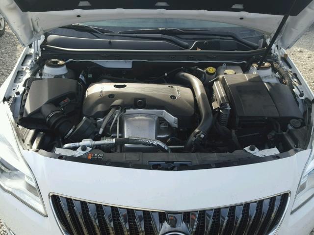 2G4GK5EX7F9181684 - 2015 BUICK REGAL WHITE photo 7