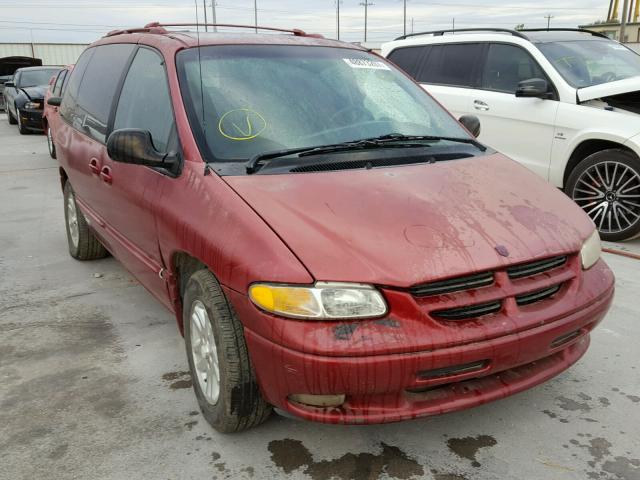 1B4GP45R6VB235486 - 1997 DODGE CARAVAN SE RED photo 1