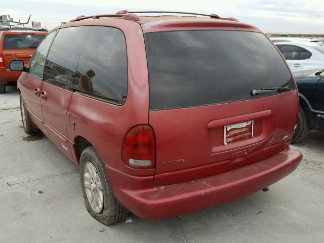 1B4GP45R6VB235486 - 1997 DODGE CARAVAN SE RED photo 3