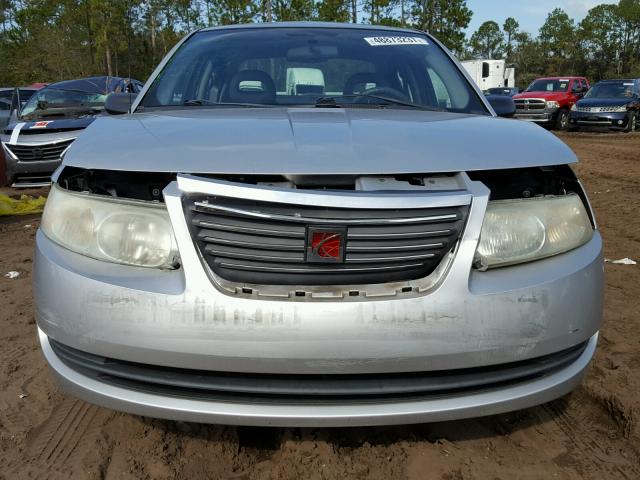 1G8AG52F35Z108818 - 2005 SATURN ION LEVEL SILVER photo 9