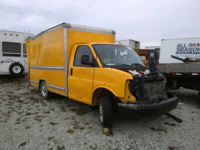 1GD072CF0F1181932 - 2015 GMC SAVANA CUT YELLOW photo 1