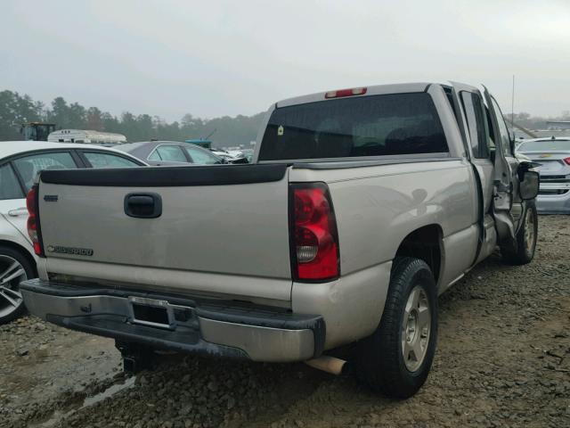 1GCEC19V87Z152695 - 2007 CHEVROLET SILVERADO TAN photo 4