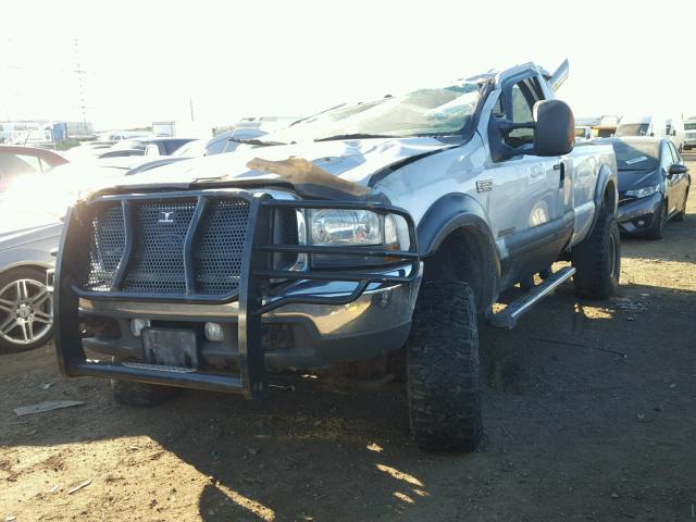 1FTSX31P94EC20988 - 2004 FORD F350 SRW S SILVER photo 2